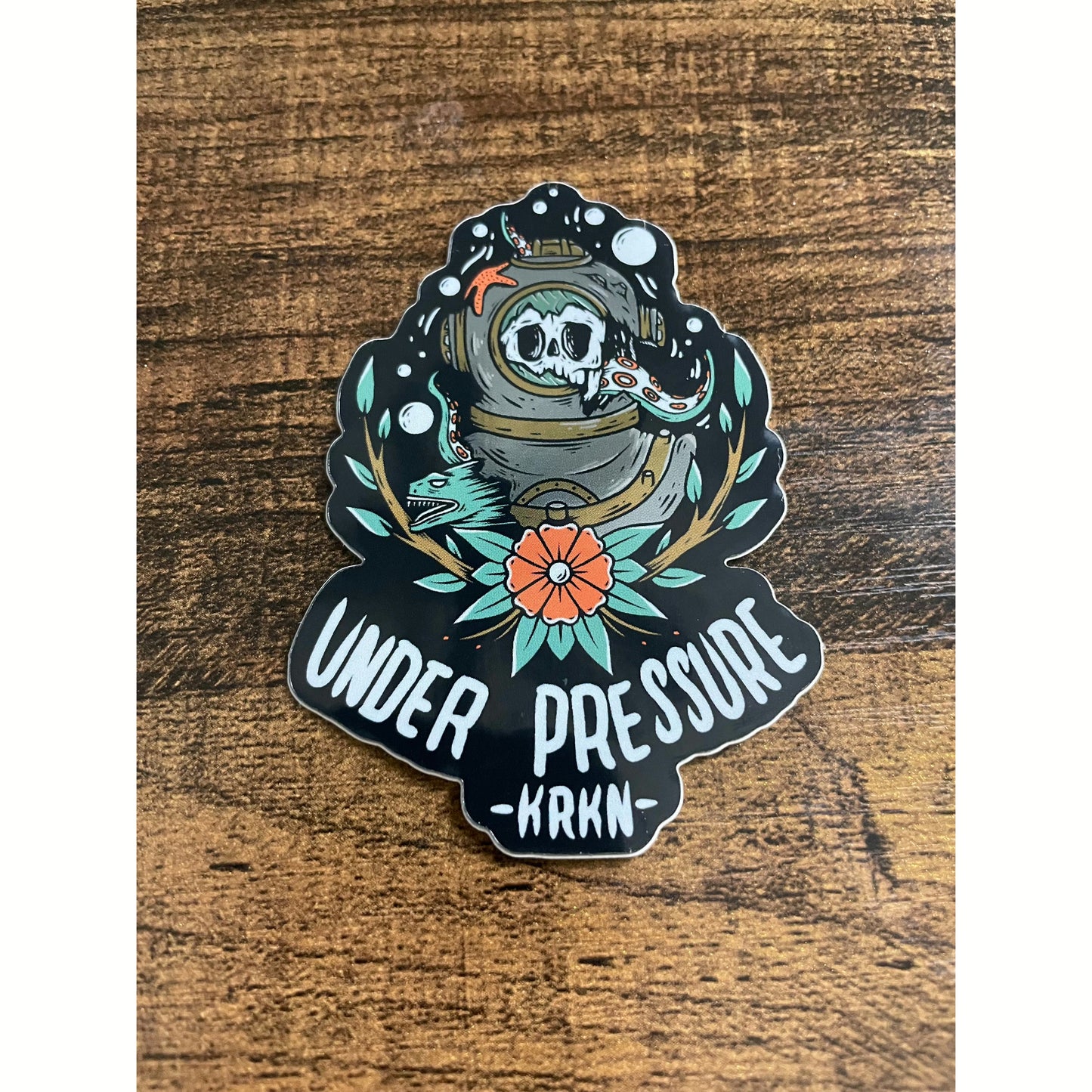 Under Pressure Sticker 3''